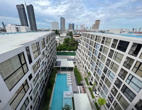 1Bed | 1Bath | BTS Krung Thon Buri | 25sqm | THB 13,000/mo | Fl.2 — Flexi-Sathon-Charoennakhon Bangkok