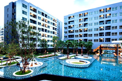 Condos for rent : 2Bed | 1Bath | BTS Punnawithi | 46sqm | THB 22,000/mo | Fl.1 — Elio Del Ray Sukhumvit 64 Bangkok