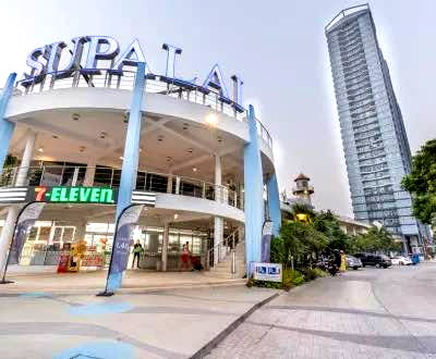 Condos for rent : Studio | 1Bath | MRT Bang O | 32sqm | THB 9,000/mo | Fl.31 — Supalai Mare Bangkok