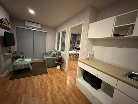 1 ห้องนอน | 1 ห้องน้ำ | MRT Sukhumvit | 29 ตร.ม. | 9,000 บาท/เดือน | ชั้น 7 — Lumpini Ville Sukhumvit 101/1 - Punnawithi กรุงเทพฯ