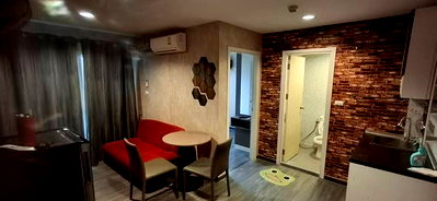 คอนโดให้เช่า : 1 ห้องนอน | 1 ห้องน้ำ | BTS Chang Erawan | 29 ตร.ม. | 9,000 บาท/เดือน | ชั้น 16 — The Trust Condo กรุงเทพฯ
