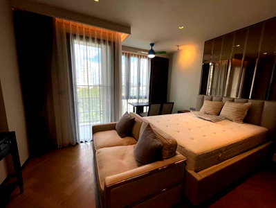 คอนโดให้เช่า : ราคาดี 🏙(For Rent/ให้เช่า) The Reserve Sukhumvit 61 (Ekkamai) (Studio , 30.75 sqm) 💵27,000 THB - TRS61023