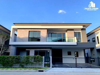 บ้านเดี่ยว บิ๊กซี บางพลี : ขาย บ้านเดี่ยว หมู่บ้าน เดอะ ซิตี้ บางนา บนทำเล ใกล้ MEGA บางนา  70 ตร.ว   313 ตรม.   4 นอน  5 น้ำ