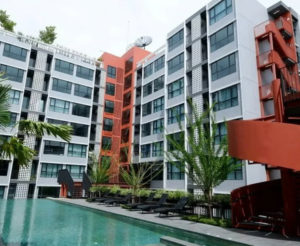 2 ห้องนอน | 1 ห้องน้ำ | BTS Si Bearing | 35 ตร.ม. | 14,000 บาท/เดือน | ชั้น 6 — The Cube Loft Srinakari กรุงเทพฯ