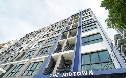 1Bed | 1Bath | MRT National Telecom | 29sqm | THB 9,000/mo | Fl.7 — The Midtown Chaengwattana Bangkok