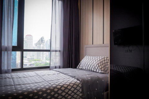 รูปภาพ 2 ห้องนอน | 2 ห้องน้ำ | BTS Ekkamai | 55 ตร.ม. | 47,000 บาท/เดือน | ชั้น 15 — Maru Ekamai 2 Pet Friendly กรุงเทพฯ