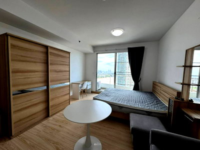 Condos for rent : 1Bed | 1Bath | BTS Krung Thon Buri | 35sqm | THB 11,000/mo | Fl.29 — Supalai River Place Bangkok