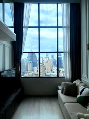 คอนโดให้เช่า : 1 ห้องนอน | 1 ห้องน้ำ | BTS Chong Nonsi | 44 ตร.ม. | 35,000 บาท/เดือน | ชั้น 32 — Knightsbridge Prime Sathorn กรุงเทพฯ