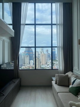 1Bed | 1Bath | BTS Chong Nonsi | 44sqm | THB 35,000/mo | Fl.32 — Knightsbridge Prime Sathorn Bangkok