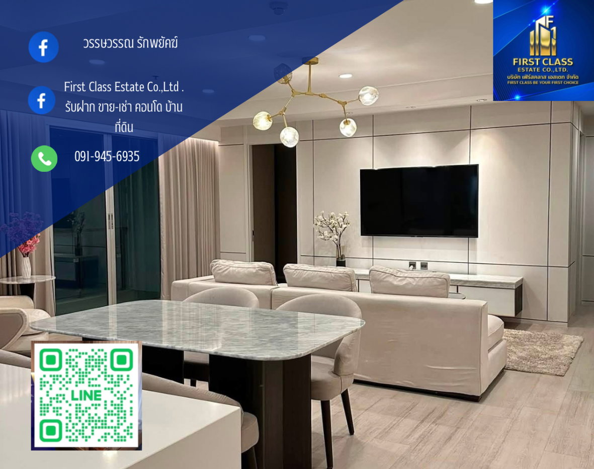 รูป  Nusasiri grand condo เอกมัย  3 ห้องนอน  🛏️2 ห้องน้ำ 🛁 - รูปที่ 1/9