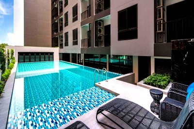 Condos for rent : 1Bed | 1Bath | BTS Saphan Khwai | 33sqm | THB 18,000/mo | Fl.3 — Notting Hill Jatujak Interchange Bangkok