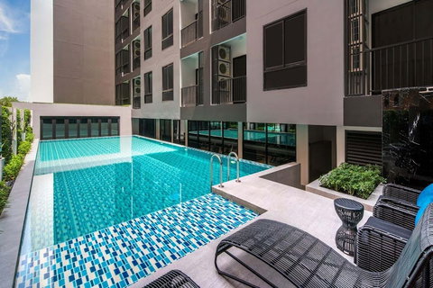รูปภาพ 1Bed | 1Bath | BTS Saphan Khwai | 33sqm | THB 18,000/mo | Fl.3 — Notting Hill Jatujak Interchange Bangkok