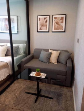 1Bed | 1Bath | MRT Huai Khwang | 26sqm | THB 13,000/mo | Fl.2 — Atmoz Ratchada-Huai Khwang Bangkok