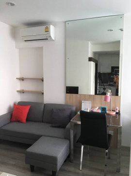 1 ห้องนอน | 1 ห้องน้ำ | BTS Asok | 25 ตร.ม. | 18,000 บาท/เดือน | ชั้น 16 — Ideo Mobi Asoke กรุงเทพฯ
