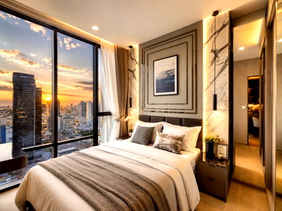 Condos for rent : Condo For Rent The Extro Phayathai Rangnam, decorated Conveniently travel by BTS and connected to many roads.