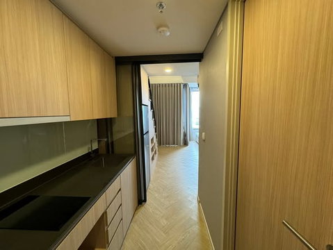 1Bed | 2Bath | MRT Phra Ram 9 | 46sqm | THB 27,000/mo | Fl.19 — Siamese Rama 9 Bangkok