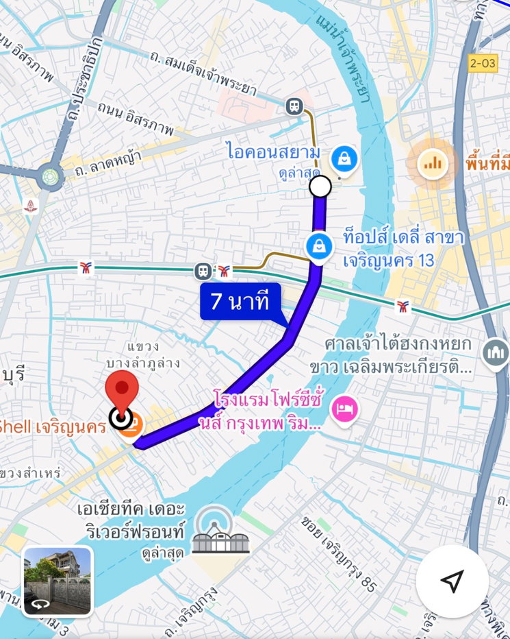 รูป ขายที่ดินใกล้ ICONSIAM ทำเลทอง 95 ตรว. พร้อมอาคารแฝด 3 ชั้น ซอยเจริญนคร 40 กรุงเทพฯ - รูปที่ 2/19
