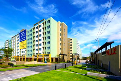 Condos for rent : 1Bed | 1Bath | BTS Si Nut | 23sqm | THB 8,000/mo | Fl.6 — Lumpini Ville Onnut- Phatthanakan Sation Bangkok
