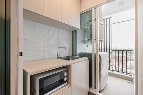 1 ห้องนอน | 1 ห้องน้ำ | BTS Bang Na | 28 ตร.ม. | 12,000 บาท/เดือน | ชั้น 26 — Regent Home Bangna กรุงเทพฯ