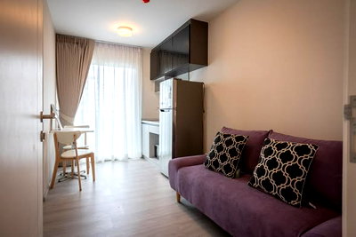 Condos for rent : 1Bed | 1Bath | ARL Ramkhamhaeng | 27sqm | THB 10,000/mo | Fl.3 — Plum Ram 60 Bangkok