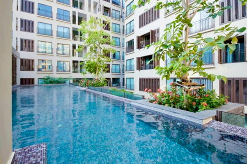 1 ห้องนอน | 1 ห้องน้ำ | BTS Phrom Phong | 33 ตร.ม. | 21,000 บาท/เดือน | ชั้น 7 — Condolette Dwell Sukhumvit 26 กรุงเทพฯ