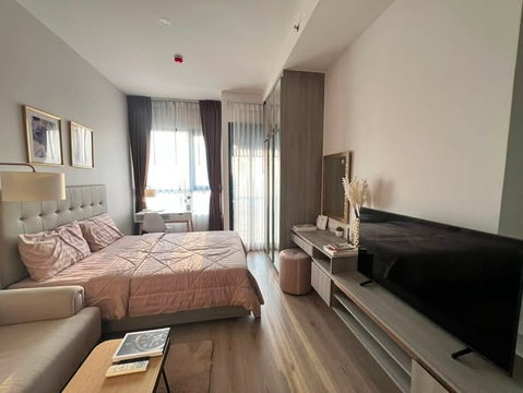 Studio | 1Bath | BTS On Nut | 23sqm | THB 15,000/mo | Fl.25 — Knightsbridge Prime Onnut Bangkok