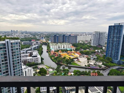1Bed | 1Bath | BTS On Nut | 30sqm | THB 15,000/mo | Fl.32 — The Base Park West Sukhumvit 77 Bangkok