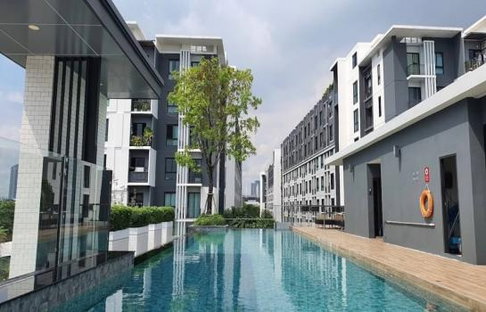 2 ห้องนอน | 1 ห้องน้ำ | BTS Bearing | 31 ตร.ม. | 12,000 บาท/เดือน | ชั้น 8 — Notting Hill Sukhumvit 105 กรุงเทพฯ