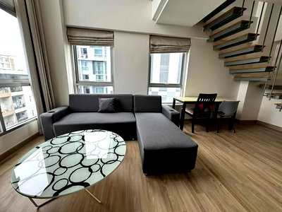 Condos for rent : 1Bed | 1Bath | MRT Ratchadaphisek | 52sqm | THB 16,000/mo | Fl.5 — Zoom Condo 49 Bangkok
