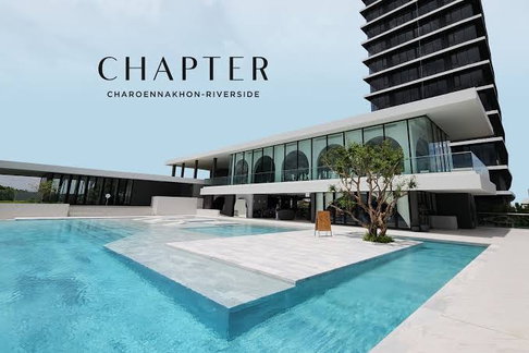 1 ห้องนอน | 1 ห้องน้ำ | BTS Krung Thon Buri | 27 ตร.ม. | 16,000 บาท/เดือน | ชั้น 12 — Chapter Charoennakhon - Riverside กรุงเทพฯ