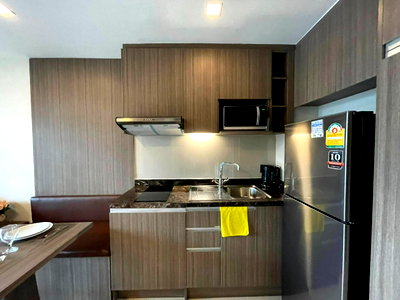 คอนโดให้เช่า : 1 ห้องนอน | 1 ห้องน้ำ | BTS Thong Lo | 45 ตร.ม. | 30,000 บาท/เดือน | ชั้น 8 — Condo One Thonglor กรุงเทพฯ