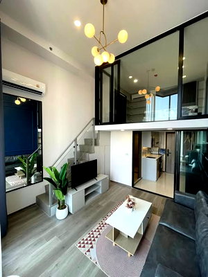 คอนโดให้เช่า : 1 ห้องนอน | 1 ห้องน้ำ | BTS Phra Khanong | 38 ตร.ม. | 30,000 บาท/เดือน | ชั้น 8 — Knightsbridge Space Sukhumvit-Rama 4 กรุงเทพฯ