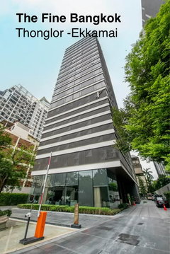 1Bed | 1Bath | BTS Ekkamai | 36sqm | THB 35,000/mo | Fl.20 — FINE Bangkok Thonglor-Ekkamai Bangkok