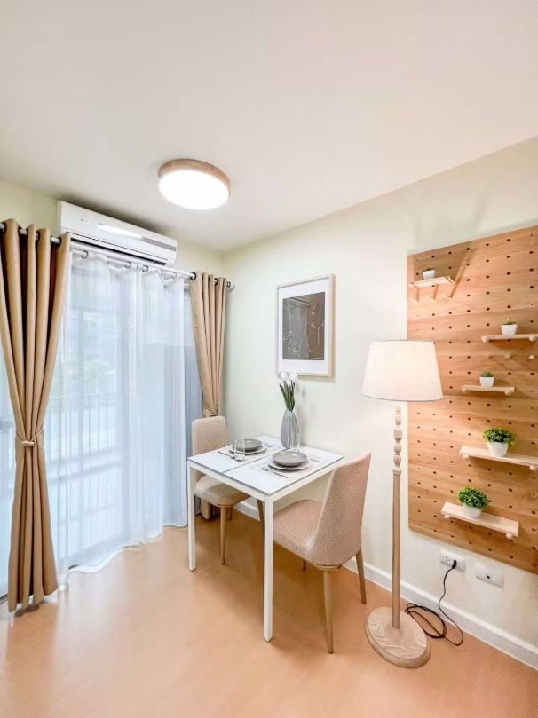 รูป 💮ให้เช่าคอนโด I Condo Sukhumvit 105 ใกล้ MRT ศรีลาซาล 31 ตรม.ห้องสวย มีเครื่องซักผ้า เช่าเพียง 8500- - รูปที่ 11/17