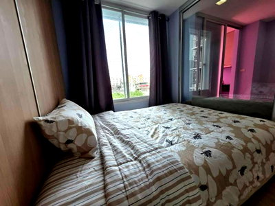 Condos for rent : 1Bed | 2Bath | MRT Huai Khwang | 32sqm | THB 10,000/mo | Fl.5 — The Colory Vivid Bangkok