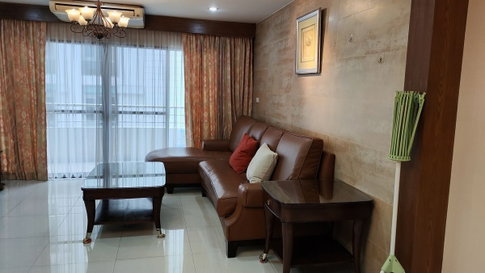 3Bed | 3Bath | BTS Thong Lo | 123sqm | THB 42,000/mo | Fl.17 — Top View Tower Bangkok