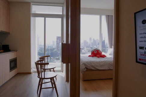 1 ห้องนอน | 1 ห้องน้ำ | MRT Sukhumvit | 34 ตร.ม. | 25,000 บาท/เดือน | ชั้น 17 — Siamese Exclusive Sukhumvit 42 กรุงเทพฯ