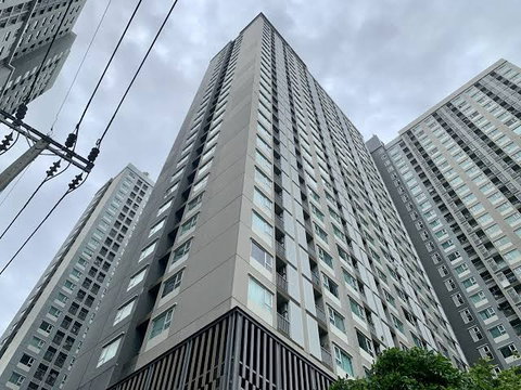 2Bed | 1Bath | BTS Chang Erawan | 49sqm | THB 14,000/mo | Fl.19 — Aspire Erawan Bangkok