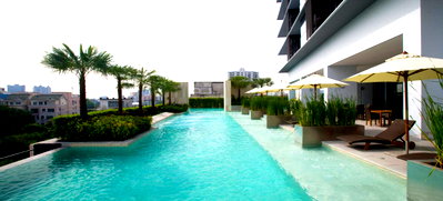 Condos for rent : 1Bed | 1Bath | MRT Khlong Toei | 70sqm | THB 50,000/mo | Fl.18 — Amanta Lumpini Bangkok