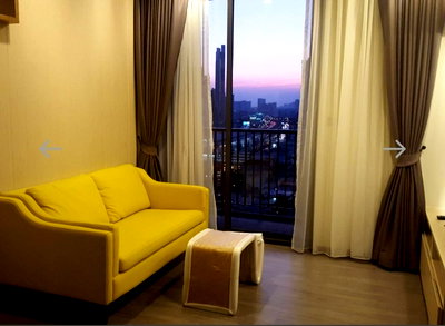Condos for rent : 1Bed | 1Bath | BTS Wongwian Yai | 36sqm | THB 18,000/mo | Fl.11 — Nye By Sansiri Bangkok