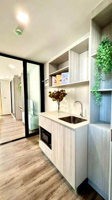Condos for rent : 1Bed | 1Bath | MRT Ratchadaphisek | 26sqm | THB 8,000/mo | Fl.7 — Kave Embryo Rangsit Bangkok