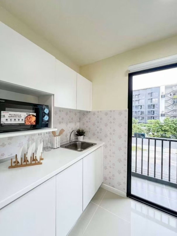 รูป 💮ให้เช่าคอนโด I Condo Sukhumvit 105 ใกล้ MRT ศรีลาซาล 31 ตรม.ห้องสวย มีเครื่องซักผ้า เช่าเพียง 8500- - รูปที่ 16/17