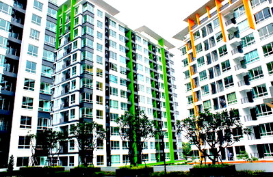 คอนโดให้เช่า : 1 ห้องนอน | 1 ห้องน้ำ | BTS Punnawithi | 30 ตร.ม. | 9,000 บาท/เดือน | ชั้น 8 — @ City Sukhumvit 101/1 กรุงเทพฯ