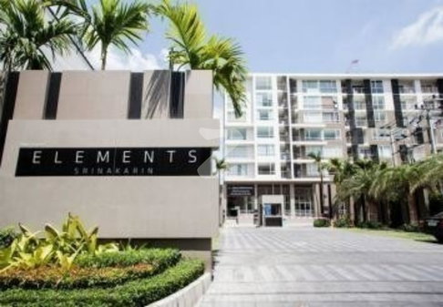 1 ห้องนอน | 1 ห้องน้ำ | BTS Srinagarindra | 36 ตร.ม. | 10,000 บาท/เดือน | ชั้น 7 — Elements Srinakarin กรุงเทพฯ