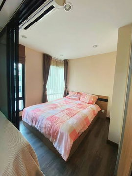 1Bed | 1Bath | MRT Ratchadaphisek | 27sqm | THB 10,000/mo | Fl.2 — Prompto Condo Bangkok
