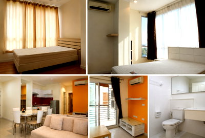 คอนโดให้เช่า : 2 ห้องนอน | 1 ห้องน้ำ | BTS Punnawithi | 53 ตร.ม. | 16,000 บาท/เดือน | ชั้น 8 — City Sukhumvit กรุงเทพฯ