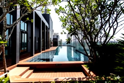 คอนโดให้เช่า : 1 ห้องนอน | 1 ห้องน้ำ | BTS Phra Khanong | 31 ตร.ม. | 16,000 บาท/เดือน | ชั้น 8 — Life Sukhumvit 48 กรุงเทพฯ