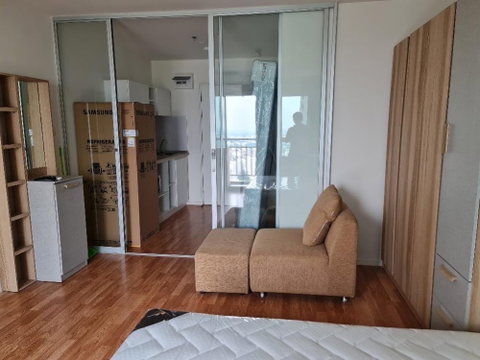1 ห้องนอน | 1 ห้องน้ำ | ARL Hua Mak | 28 ตร.ม. | 11,000 บาท/เดือน | ชั้น 31 — Lumpini Ville Pattanakan-Srinakarin กรุงเทพฯ