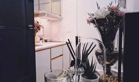 1Bed | 1Bath | BTS Udom Suk | 35sqm | THB 15,000/mo | Fl.1 — A Space Me Sukhumvit 77 Bangkok