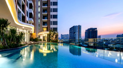 Condos for rent : 1Bed | 1Bath | BTS Saphan Khwai | 33sqm | THB 19,000/mo | Fl.29 — M Jatujak Bangkok